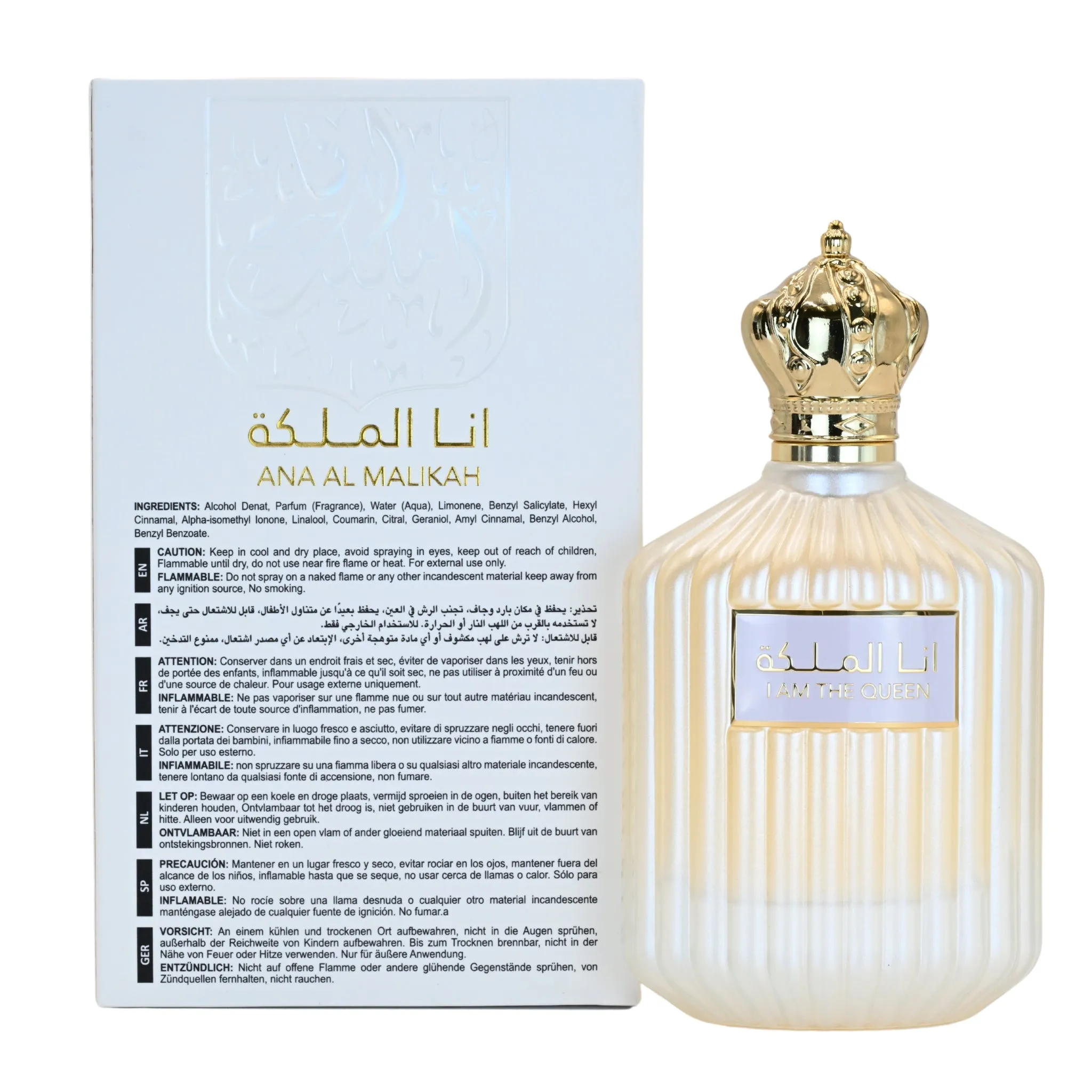 Ana Al Malikah I Am Queen by Ard Al Zaafaran EDP 3.3 / 3.4 oz New in Box