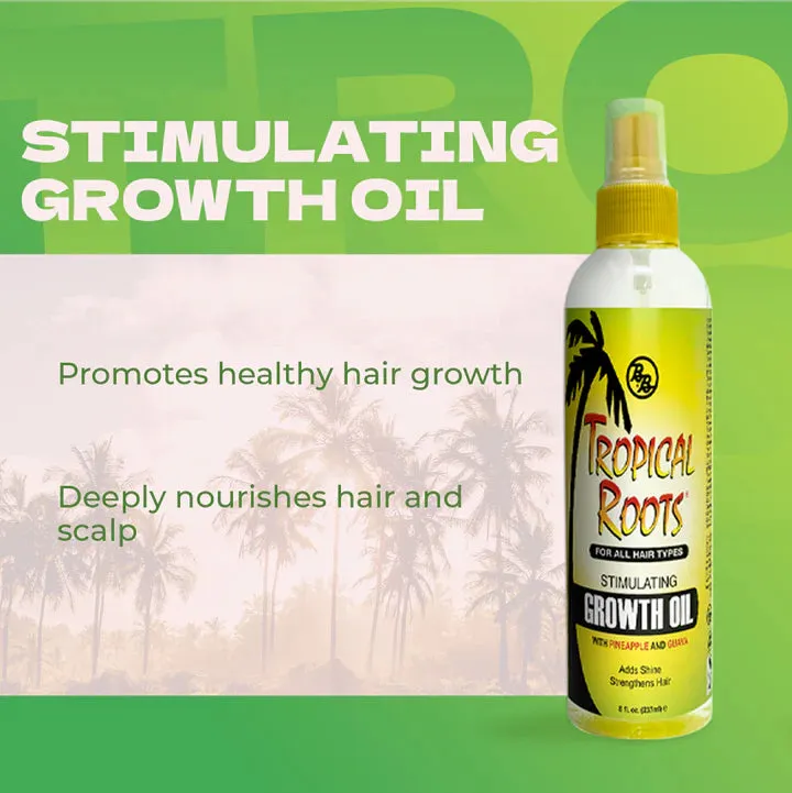 BB Tropical Roots Stimulating Growth Oil - 8 oz