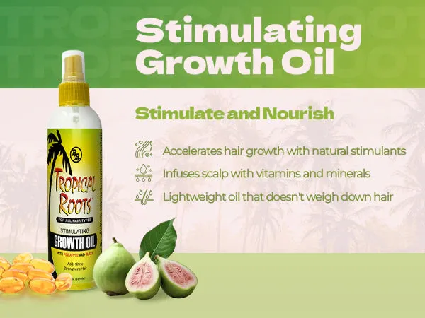 BB Tropical Roots Stimulating Growth Oil - 8 oz