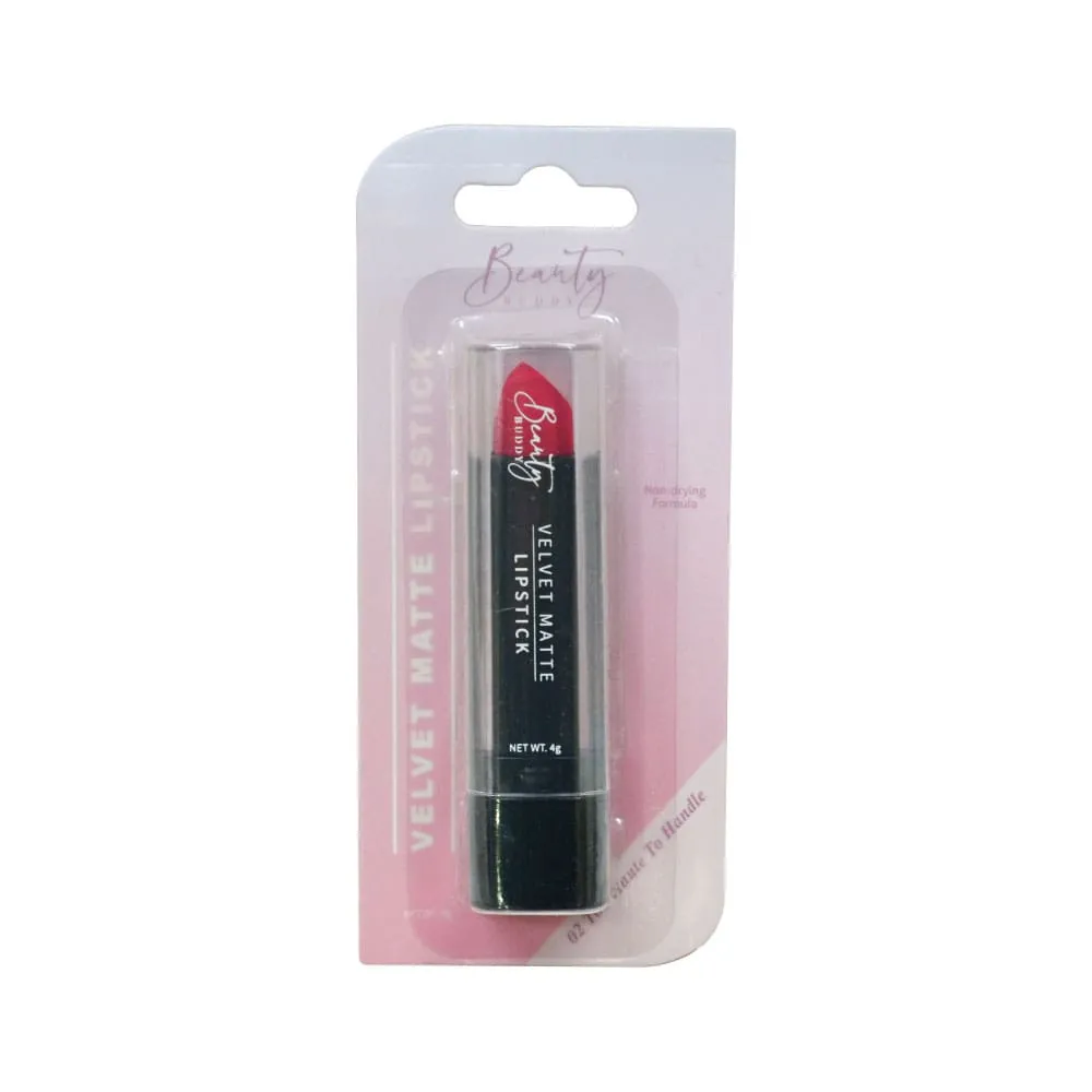 Beauty Buddy Velvet Matte Lipstick 02 Too Haute To Handle 4g