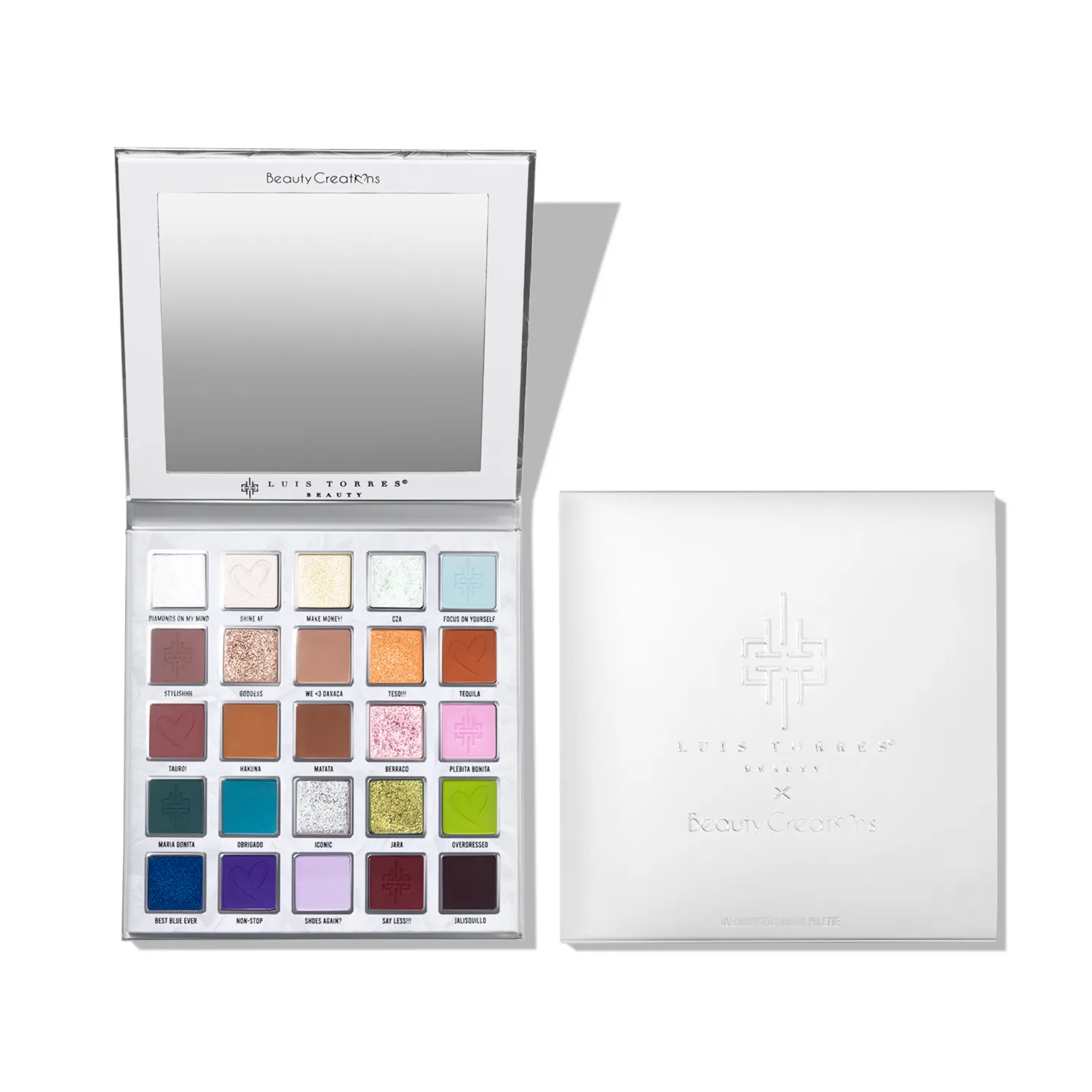 BEAUTY CREATIONS -LUIS TORRES VOL 2 OVERDRESSED SHADOW PALETTE (1PC)