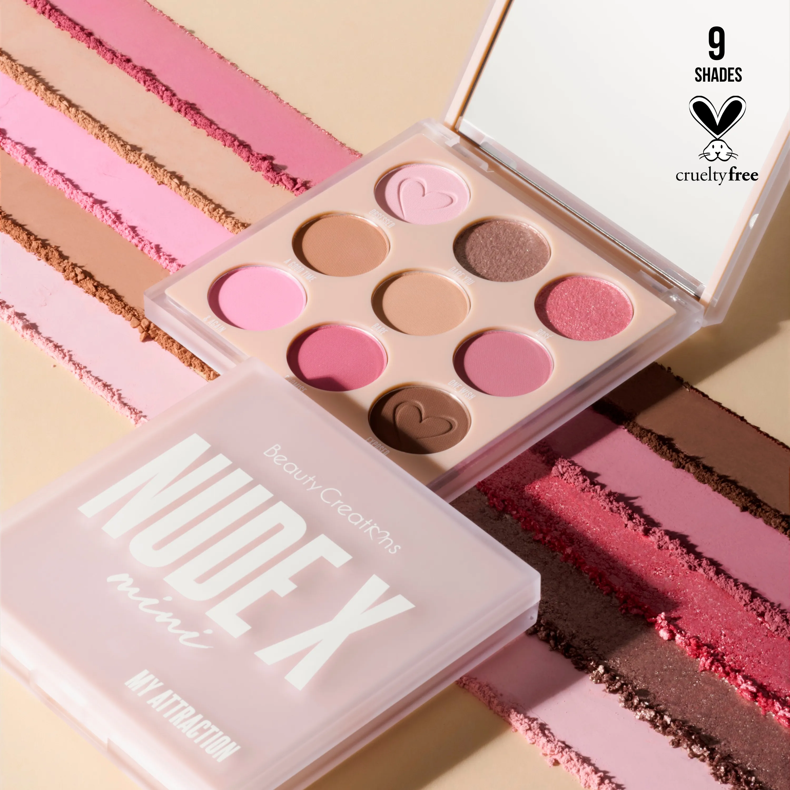BEAUTY CREATIONS- NUDE X EYESHADOW PALETTE
