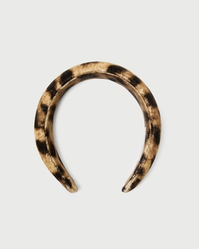 Bellamy Leopard Puffy Headband