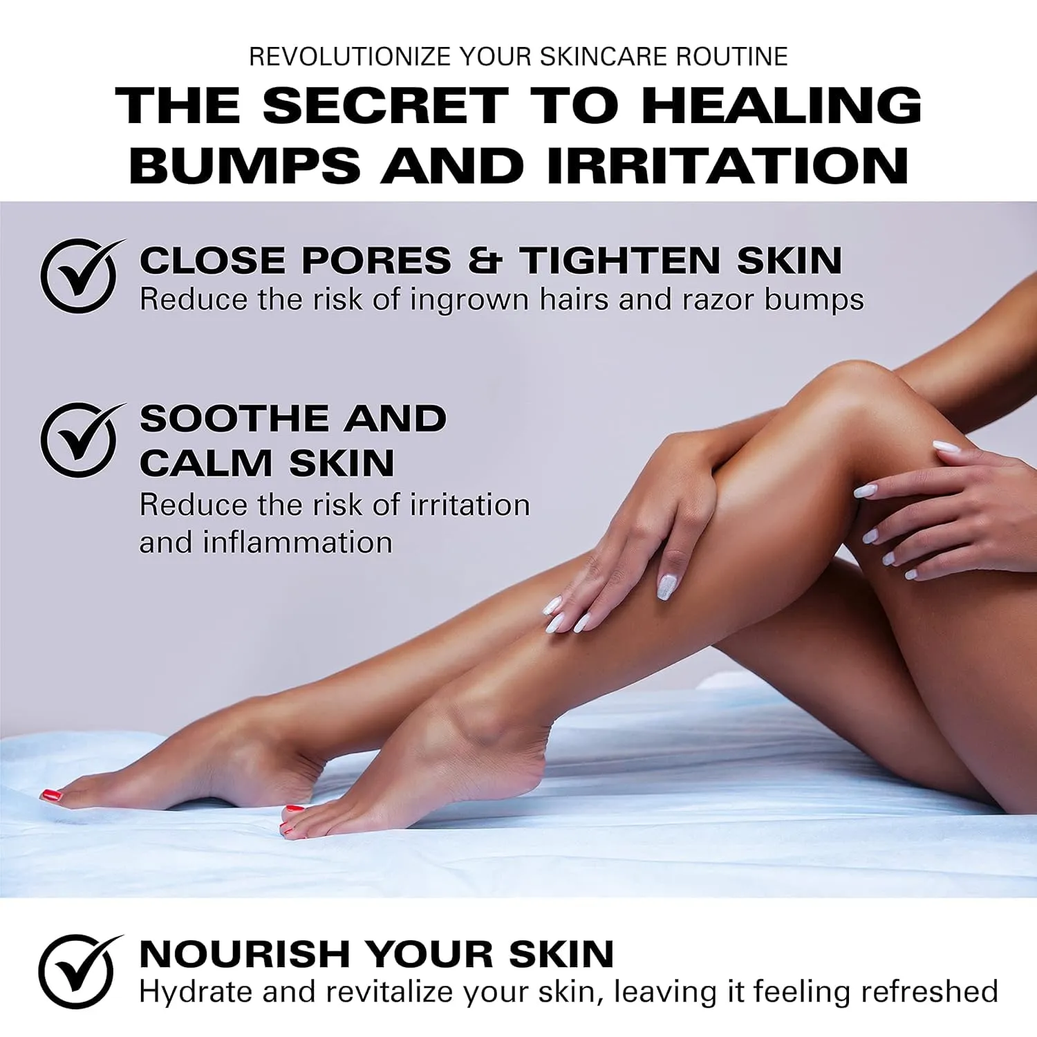 Bump Patrol for Her Calm & Hydrating Aftershave- Razor Bumps. Razor Burns. Ingrown Hairs