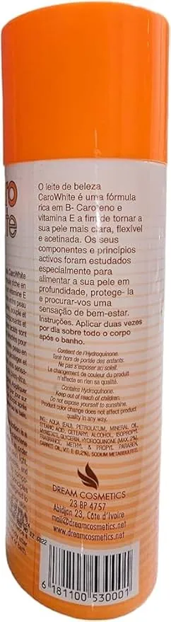 Caro White Lightening Beauty Lotion - Choose Size
