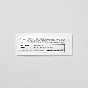 CCC CREAM SAMPLE SIZE