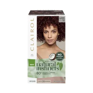 Clairol Natural Instincts Hair Color 4RR Dark Red