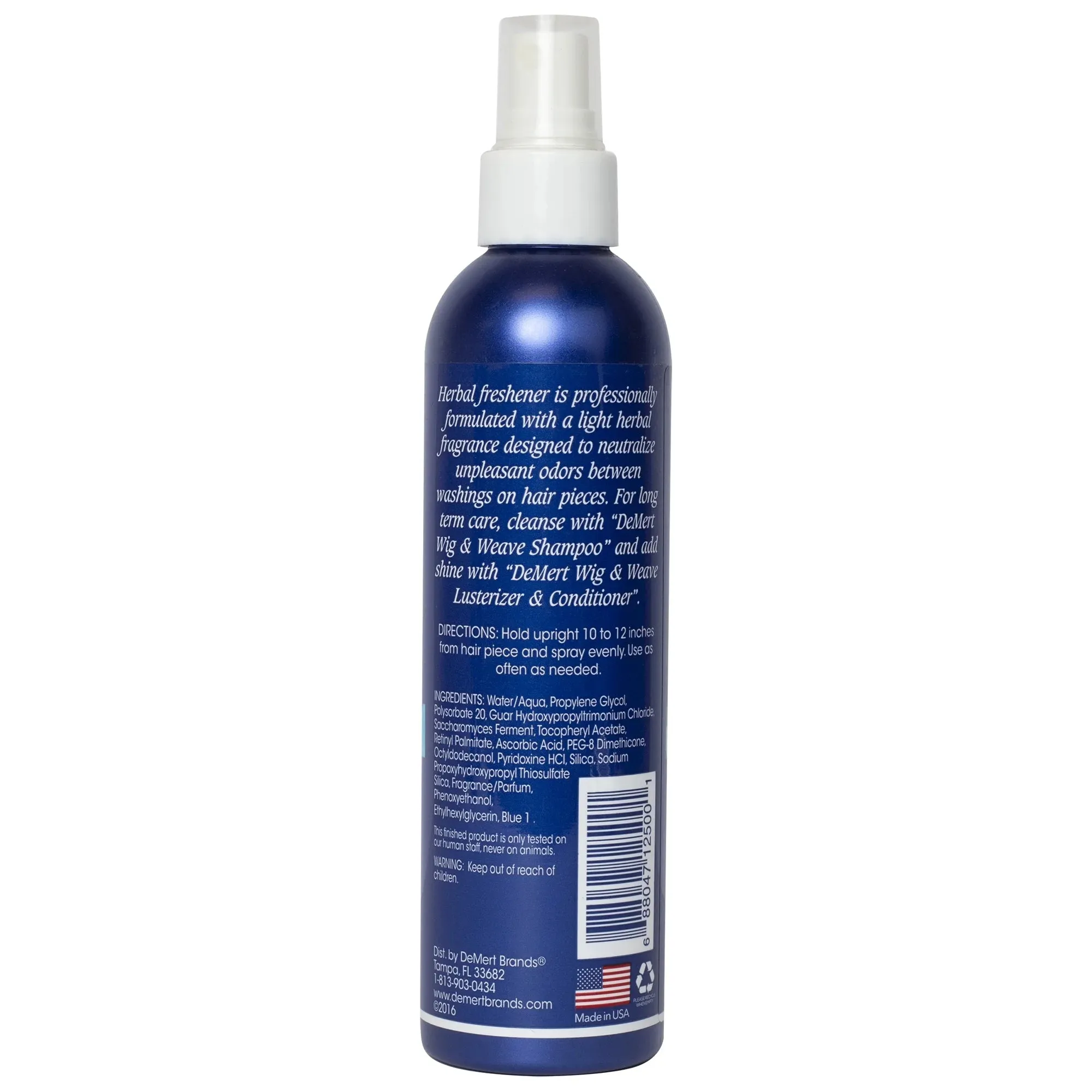 DeMert Wig & Weave Herbal Freshener Spray - 8 oz