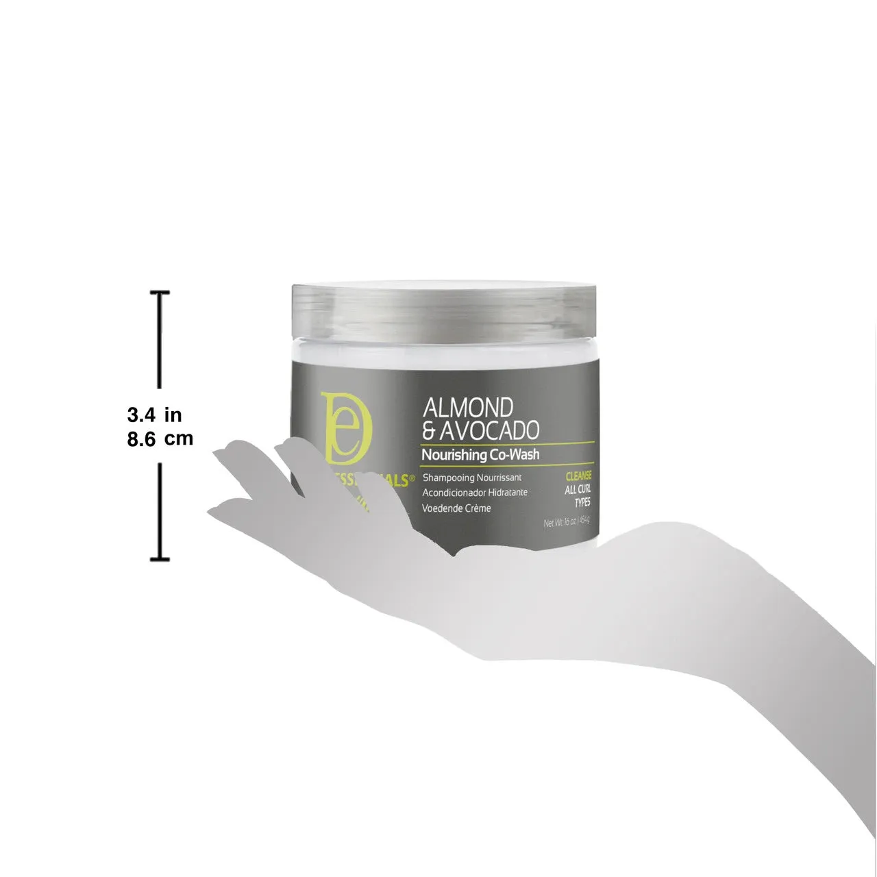 Design Essentials Natural Hair Almond & Avocado Nourishing Co-Wash- 16 oz