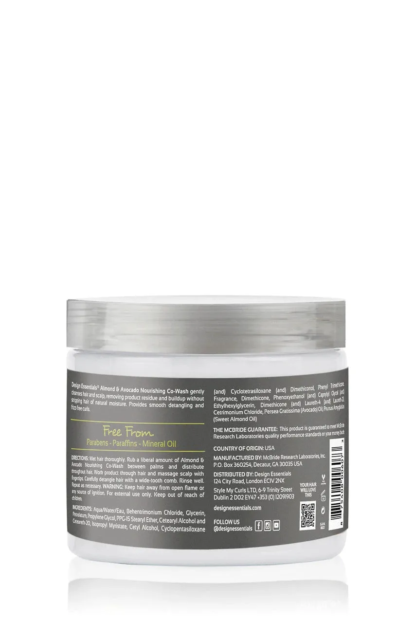 Design Essentials Natural Hair Almond & Avocado Nourishing Co-Wash- 16 oz