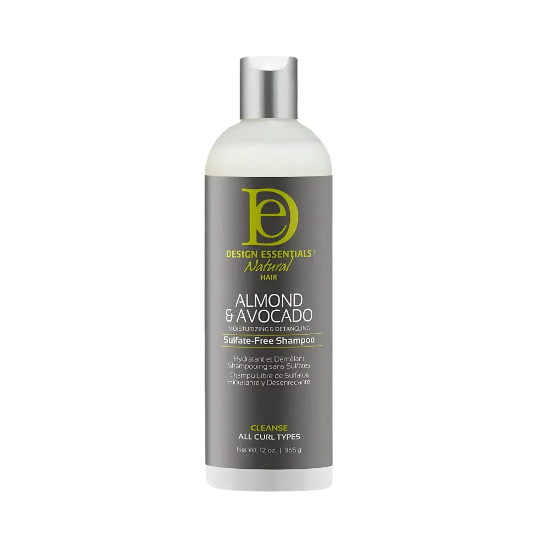 Design Essentials Natural Hair Almond & Avocado Sulfate-Free Shampoo - Choose Size