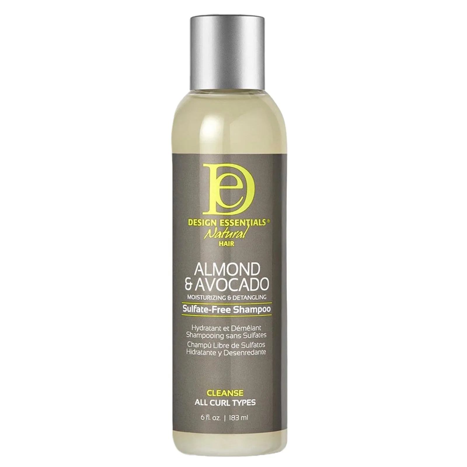 Design Essentials Natural Hair Almond & Avocado Sulfate-Free Shampoo - Choose Size