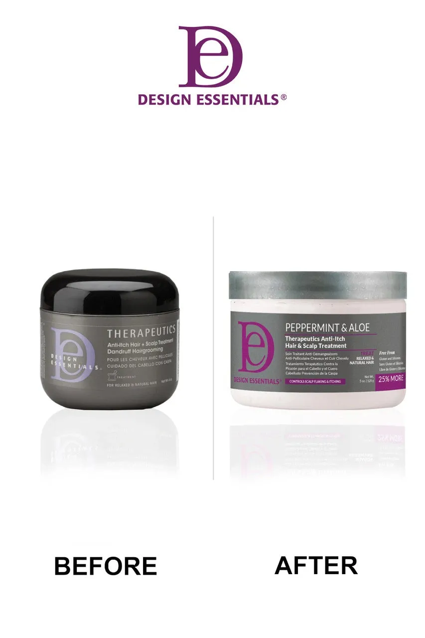Design Essentials Peppermint & Aloe Therapeutics Anti-Itch Hair & Scalp Treatment - 5 oz