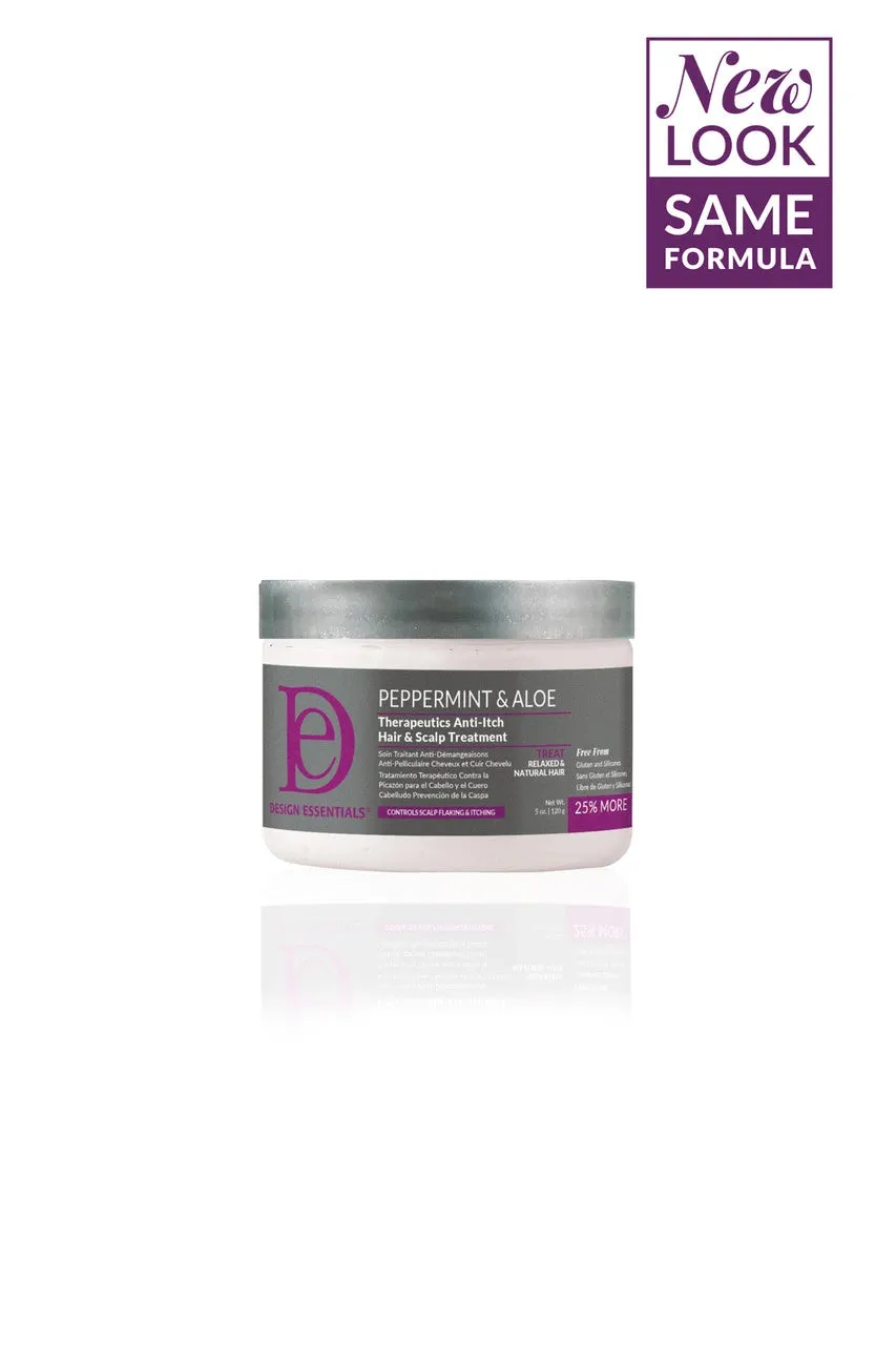 Design Essentials Peppermint & Aloe Therapeutics Anti-Itch Hair & Scalp Treatment - 5 oz