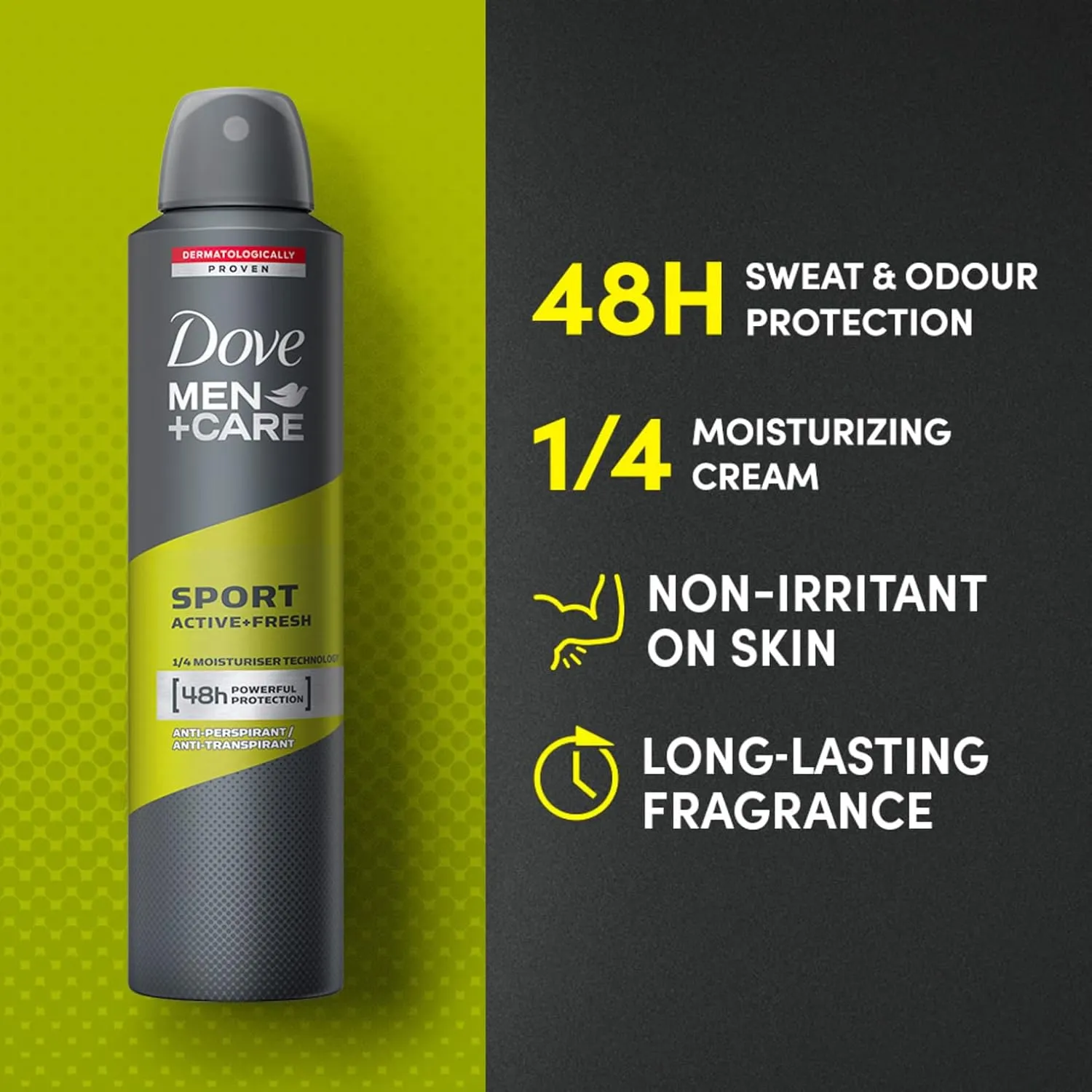 Dove Men Care Anti-Perspirant Spray - 8.4 oz - Choose Scent