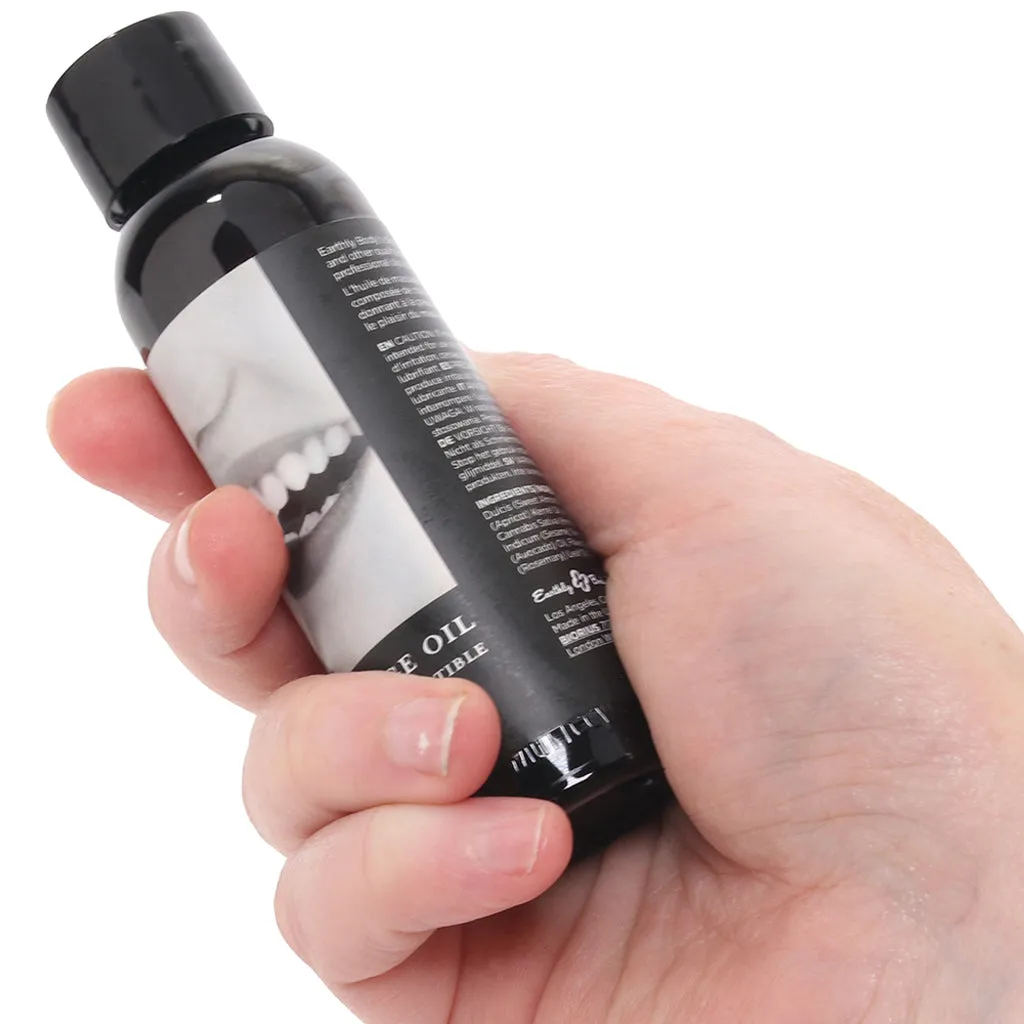 Edible Massage Oil 2oz/60ml in Succulent Strawberry