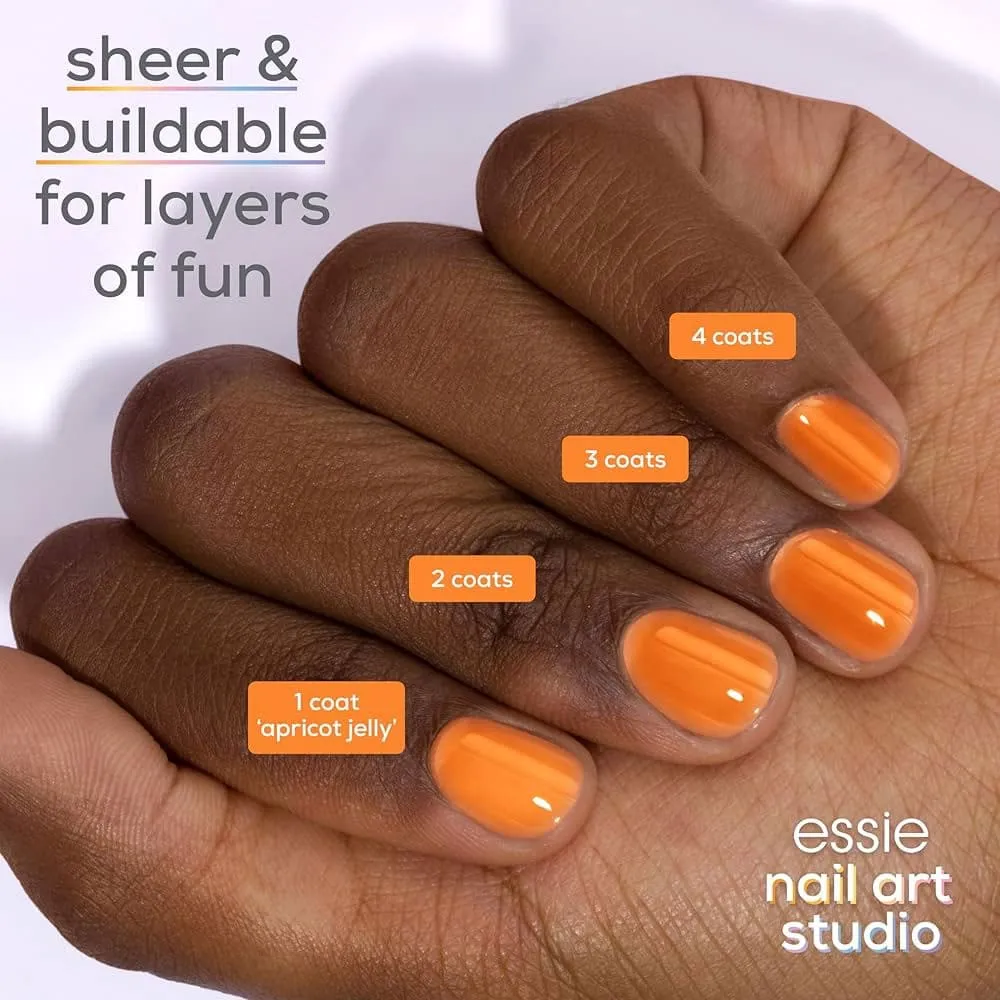 Essie Jelly Gloss Nail Polish 120 Apricot Jelly 13.5ml