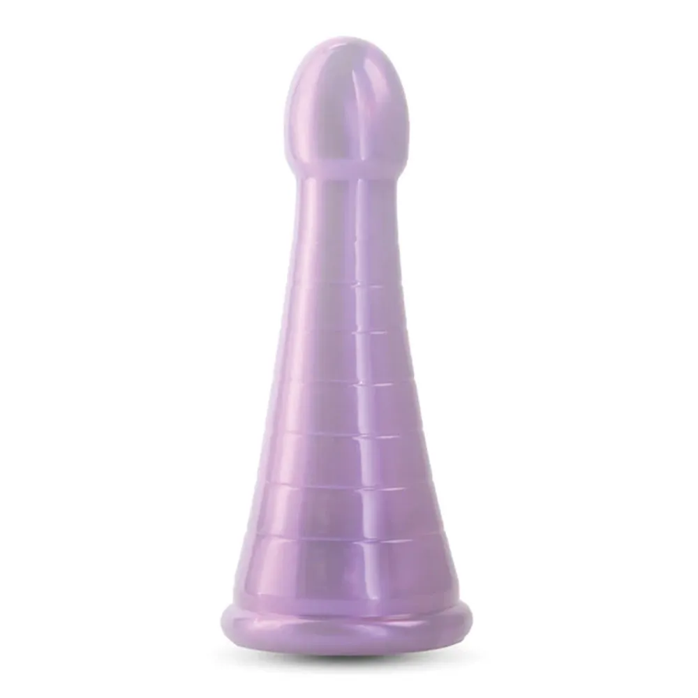 Fantasia Phoenix Ribbed Cone Anal Probe With Suction Cup
