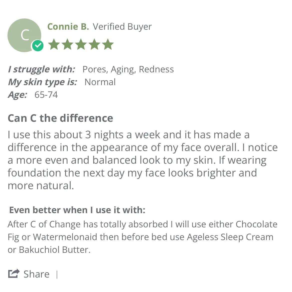 Farmhouse Fresh C of Change Clinical Peel Pads