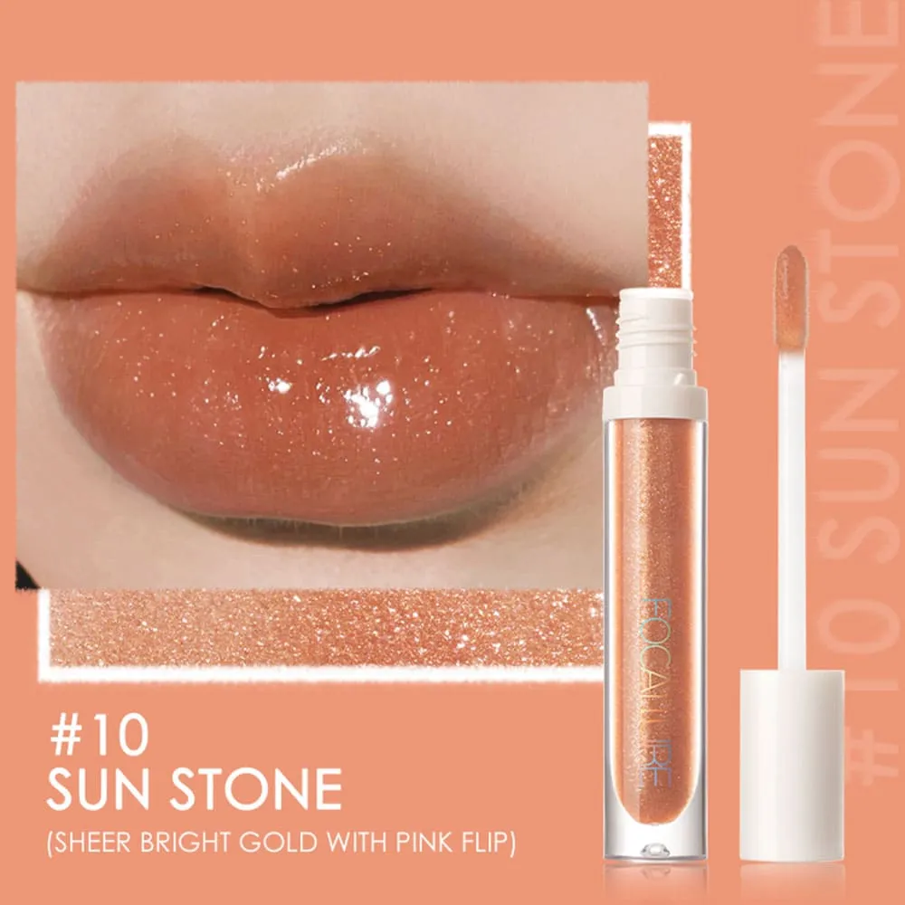 Focallure Plump High Shine Lip Glow 10