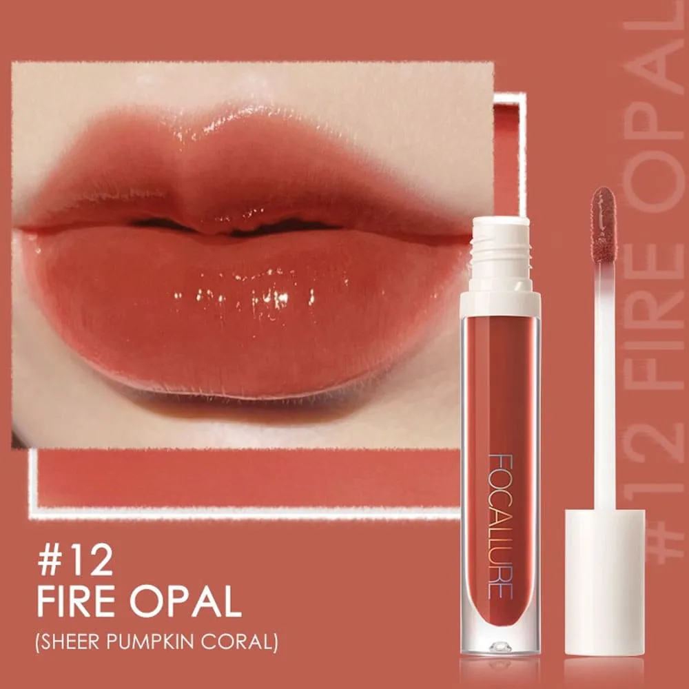 Focallure Plump High Shine Lip Glow 12