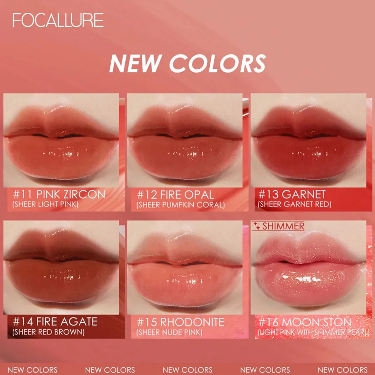 Focallure Plump High Shine Lip Glow 15
