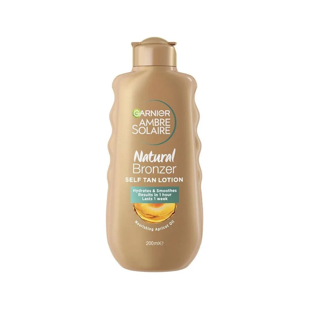 Garnier Self Tan Lotion Natural Bronzer Vitamin E Medium 200ml