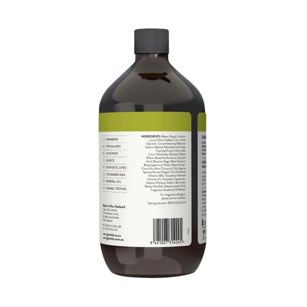 Glow Lab Handwash Refill Anti Bacterial Lemongrass & Vetiver 900ml