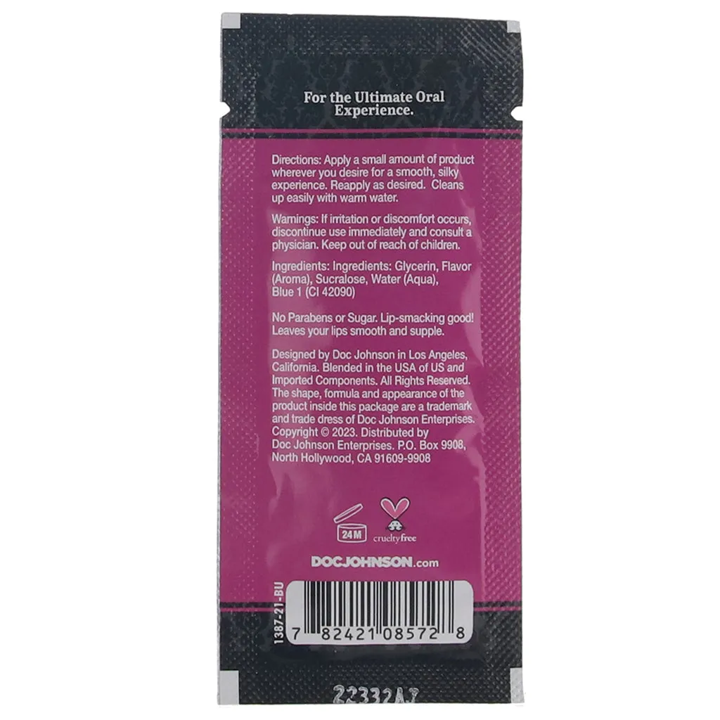 GoodHead Warming Oral Delight Gel .24oz in Cotton Candy