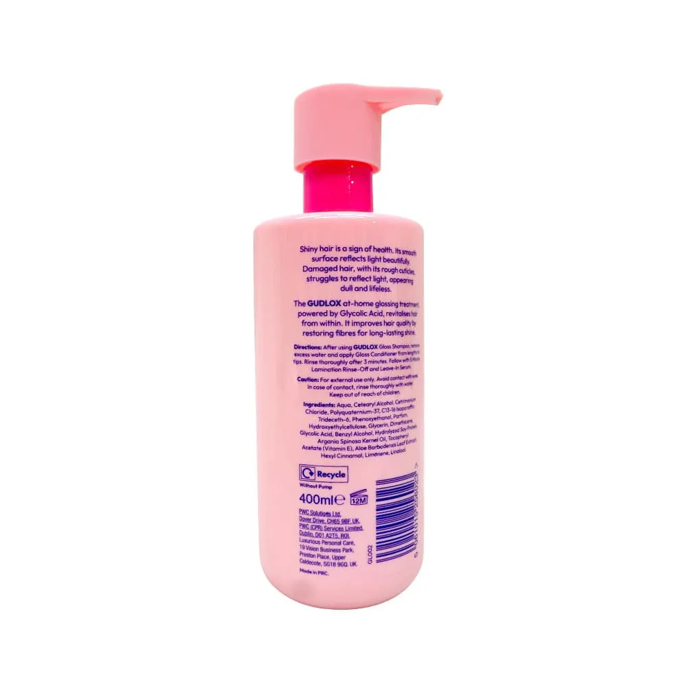 Gudlox Gloss Glycolic Acid Conditioner 400ml