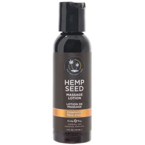 Hemp Seed Massage Lotion 2oz/60ml in Dreamsicle