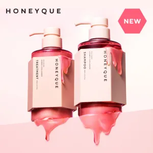 Honeyque Rich Gloss Honey   Collagen 450ml
