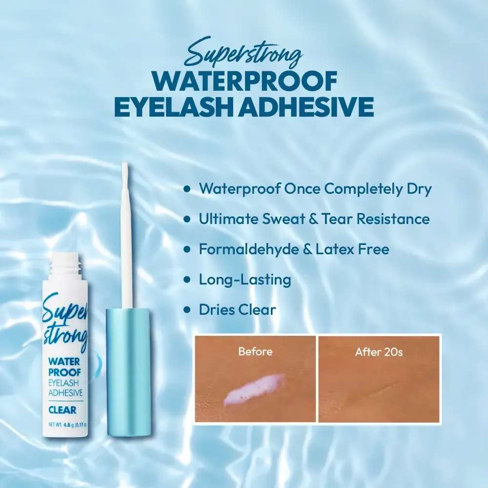 I-Envy by Kiss Super Strong Waterproof Clear Lash Glue - .17oz