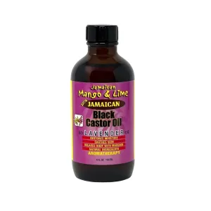 Jamaican Mango & Lime Black Castor Oil - Lavender - 4 oz