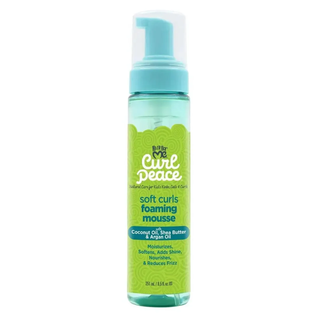 Just For Me Curl Peace Soft Curls Foaming Mousse - 8.5 oz