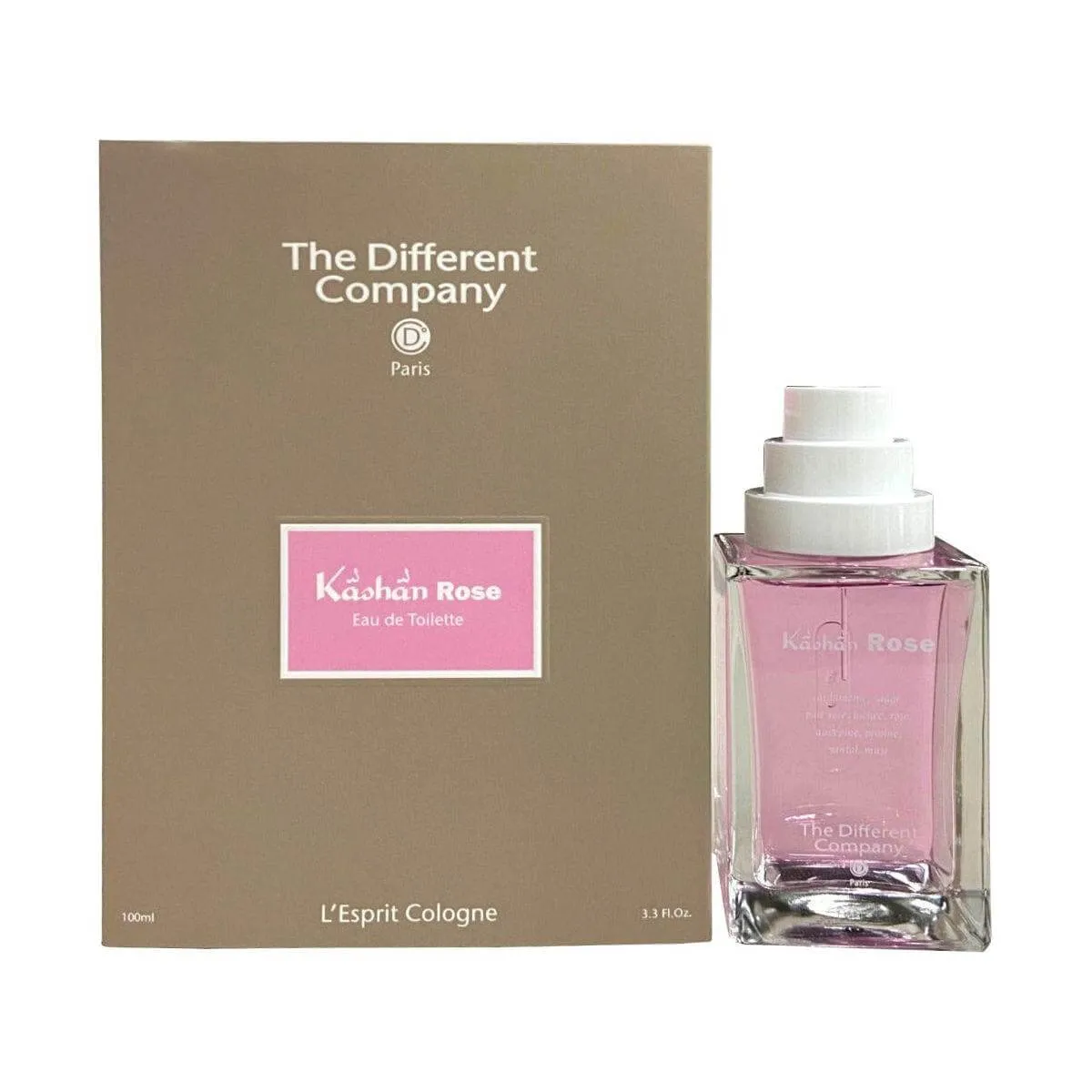 Kashan Rose by The Different Company for unisex EDP 3.3 / 3.4 oz New in Box