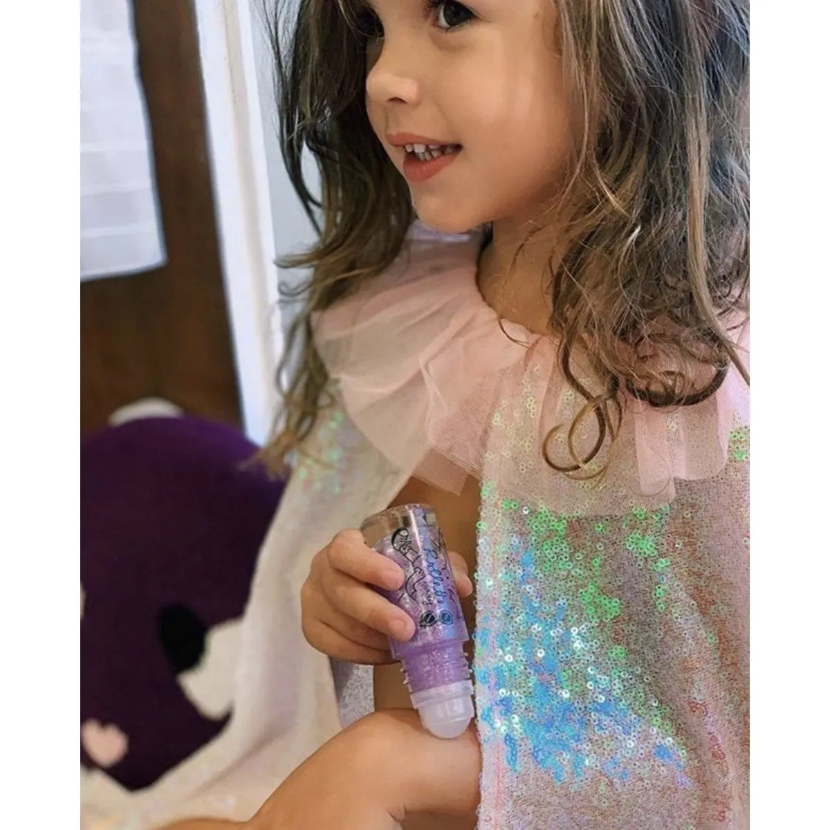 Kids Body Glitter ROLLETTE Strawberry