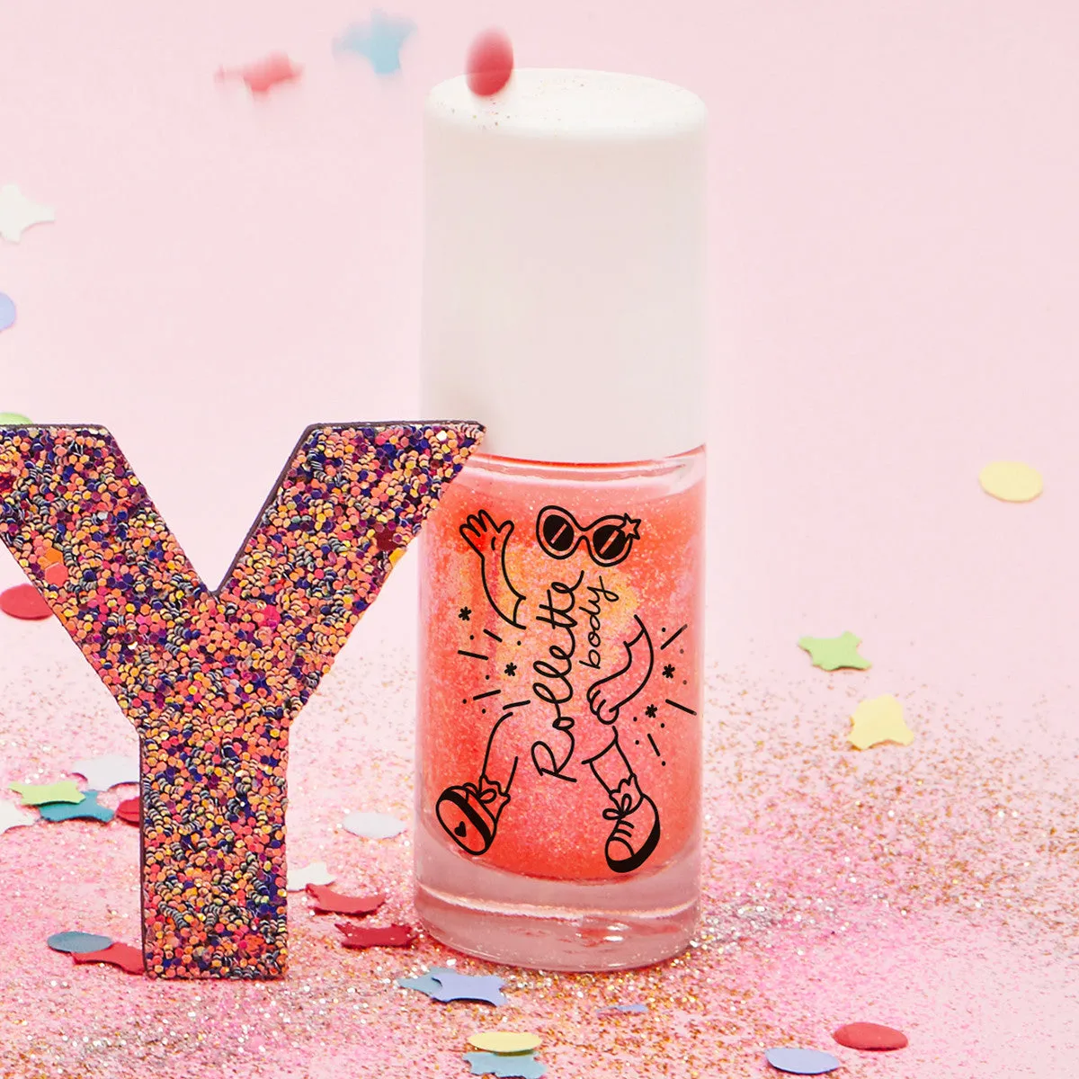 Kids Body Glitter ROLLETTE Strawberry