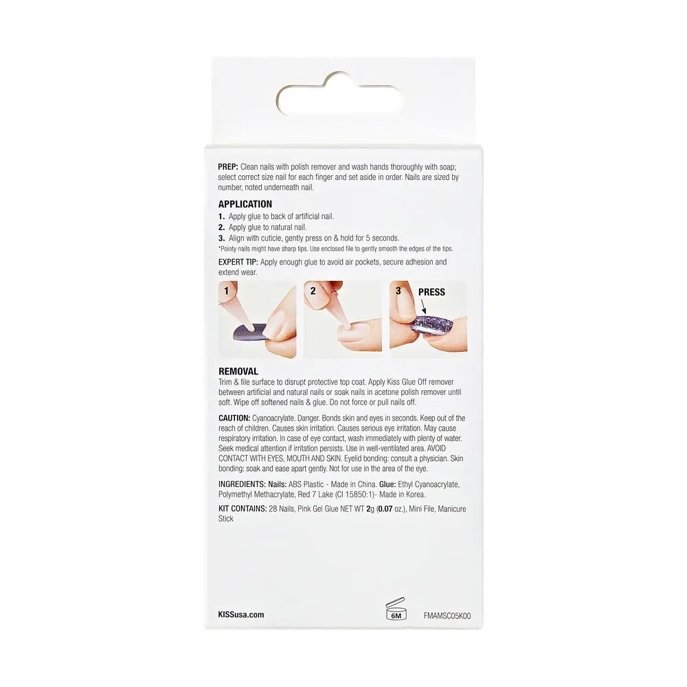 Kiss Gel Fantasy Magnetic Nails - North Coast