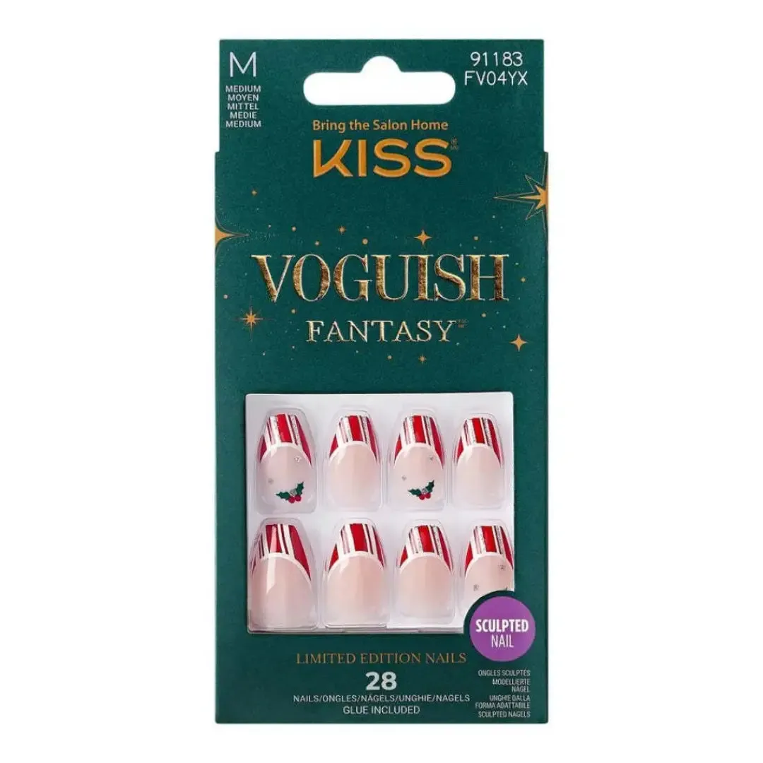 Kiss Voguish Fantasy Nails - Sweater Time [FV04YX]