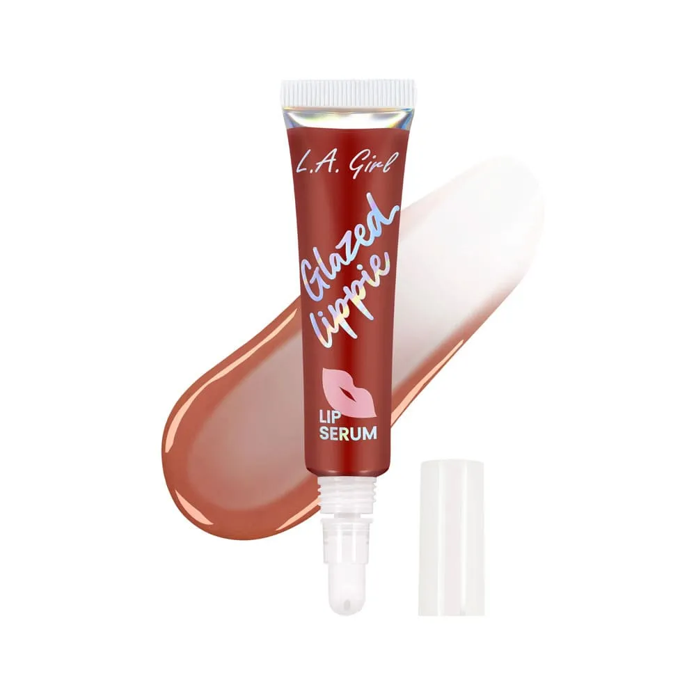 LA Girl Glazed Lippie Lip Serum Nudie 12ml