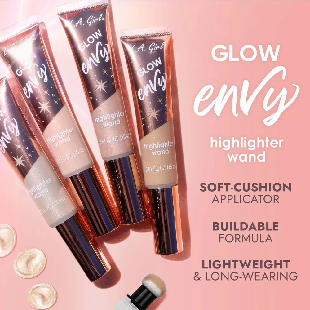 LA Girl Glow Envy Highlighter Wand Vibin 15ml