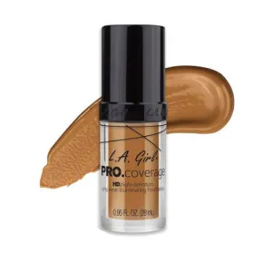 LA Girl HD Pro Coverage Long Wear Illuminating Foundation 651 Bronze 28ml
