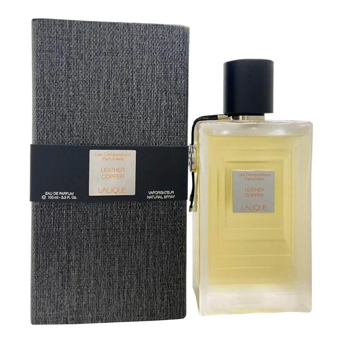 Leather Copper by Lalique perfume for unisex EDP 3.3 / 3.4 oz New in Box