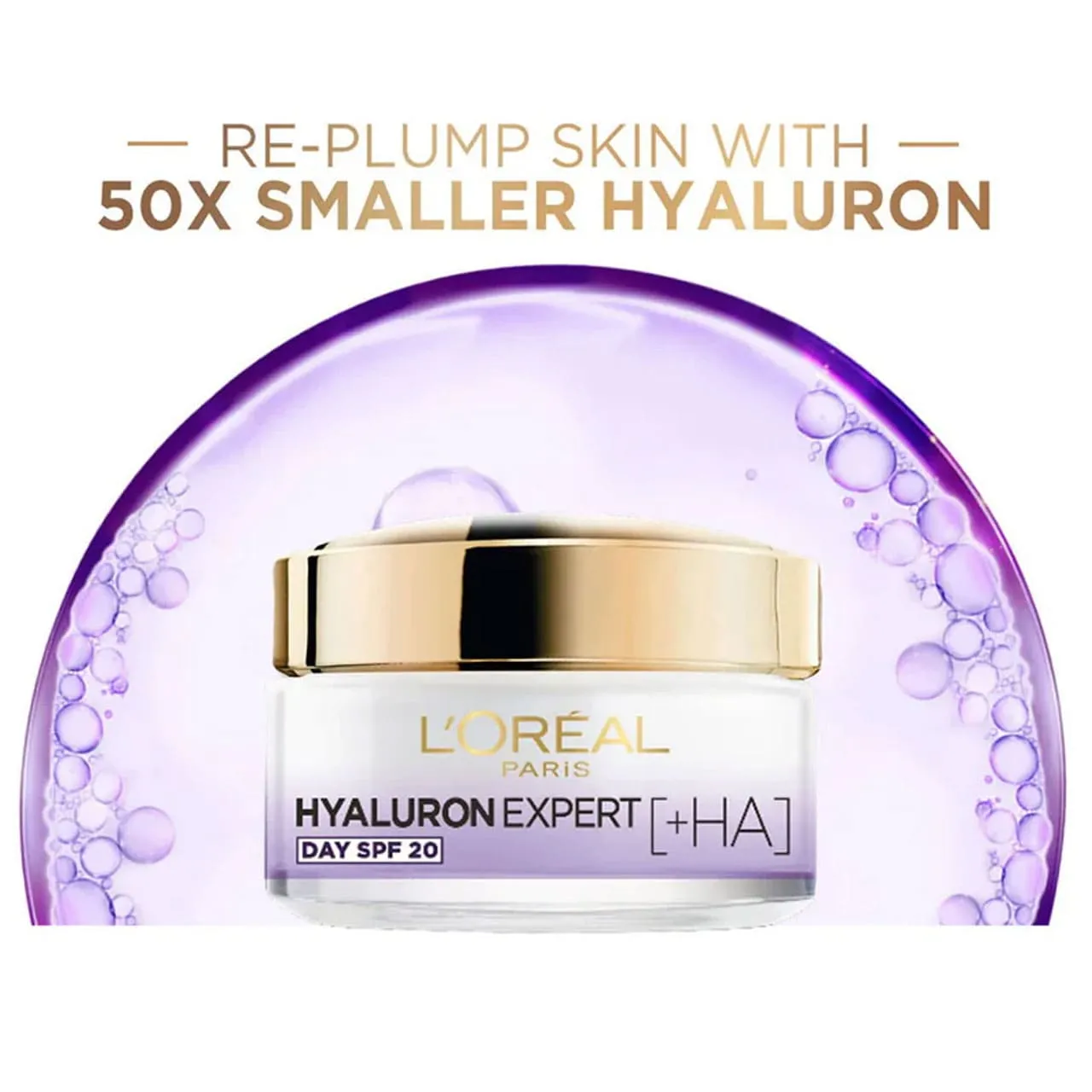 L'Oreal Hyaluron Expert Replumping Moisturising Care Day SPF20 50ml