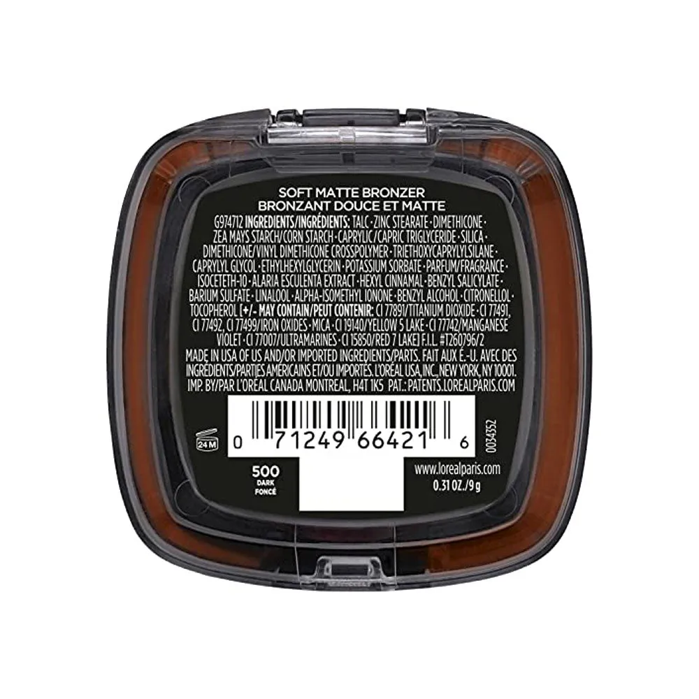L'Oreal Infallible Bronzer 24Hr 500 Dark 9g