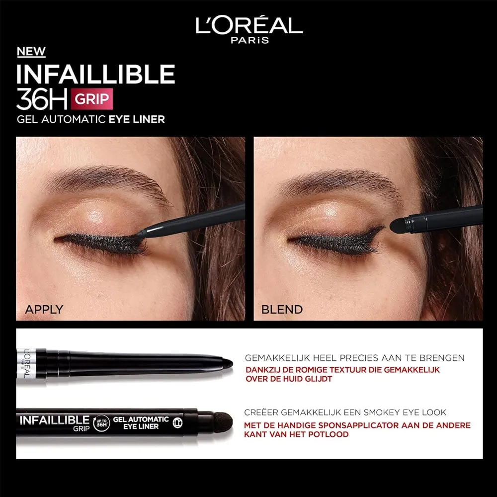 L'Oreal Infallible Gel Automatic Eyeliner 005 Blue Jersey