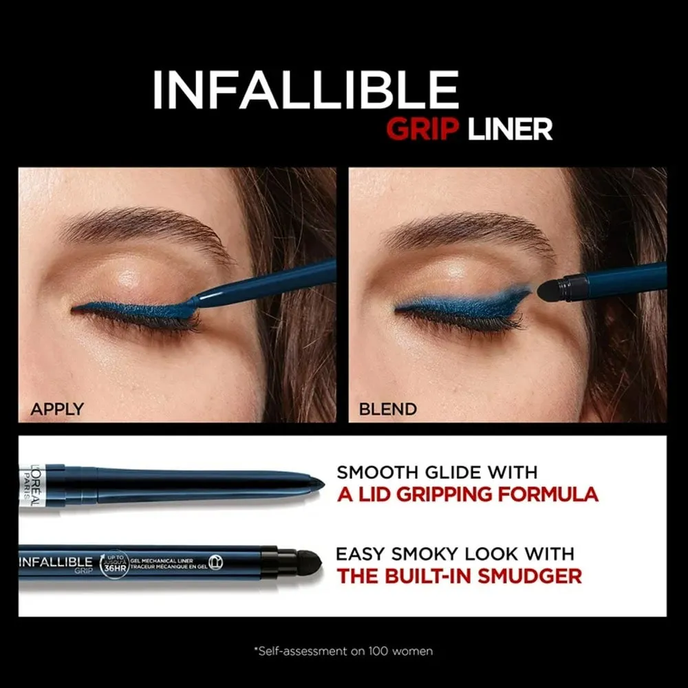 L'Oreal Infallible Grip Liner Blue Jersey 5g