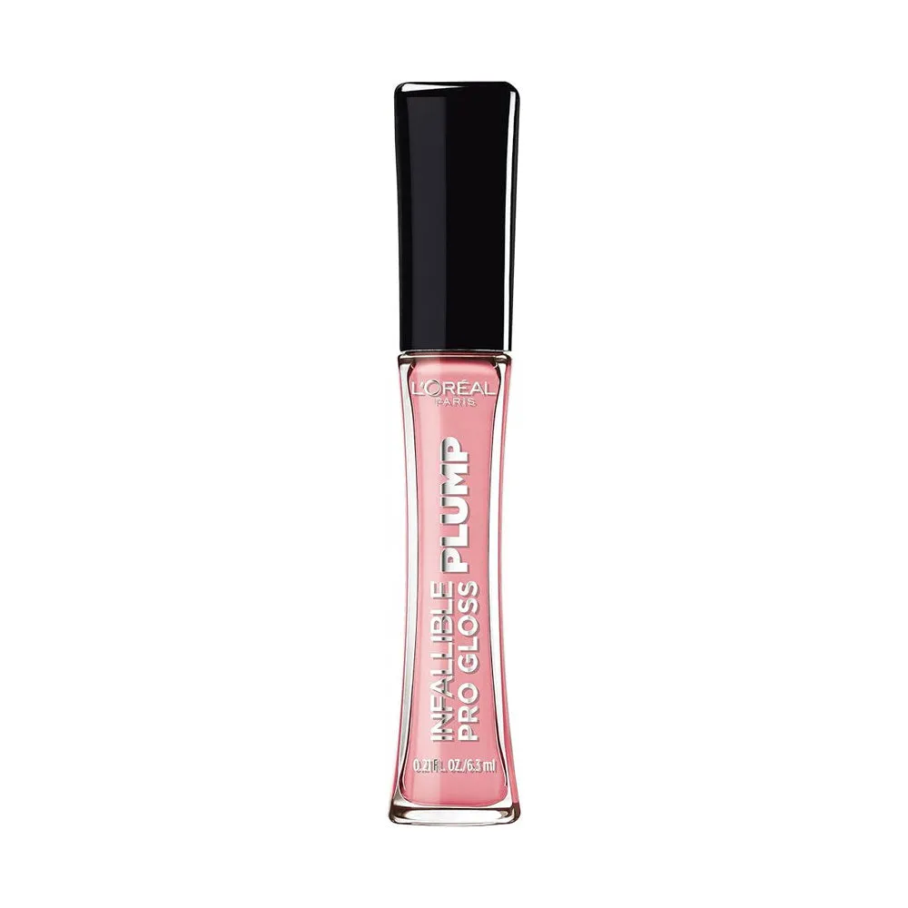 L'Oreal Infallible Plump Pro Gloss 601 Rosy Flush 6.3ml