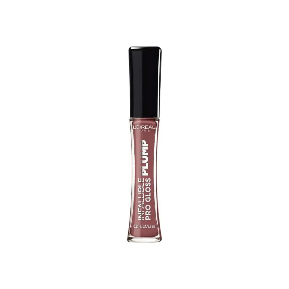 L'Oreal Infallible Plump Pro Gloss 604 Radiant Mauve 6.3ml